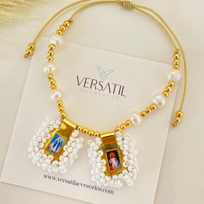 Pulsera Perlas X-Escapulario 