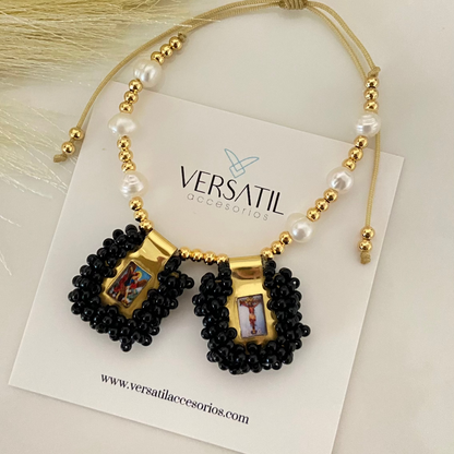 Pulsera Perlas X-Escapulario 