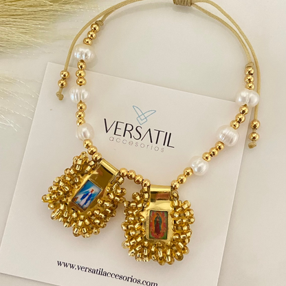 Pulsera Perlas X-Escapulario 