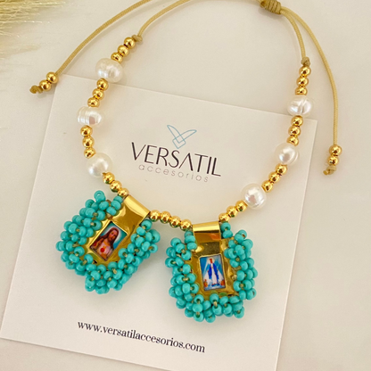 Pulsera Perlas X-Escapulario 