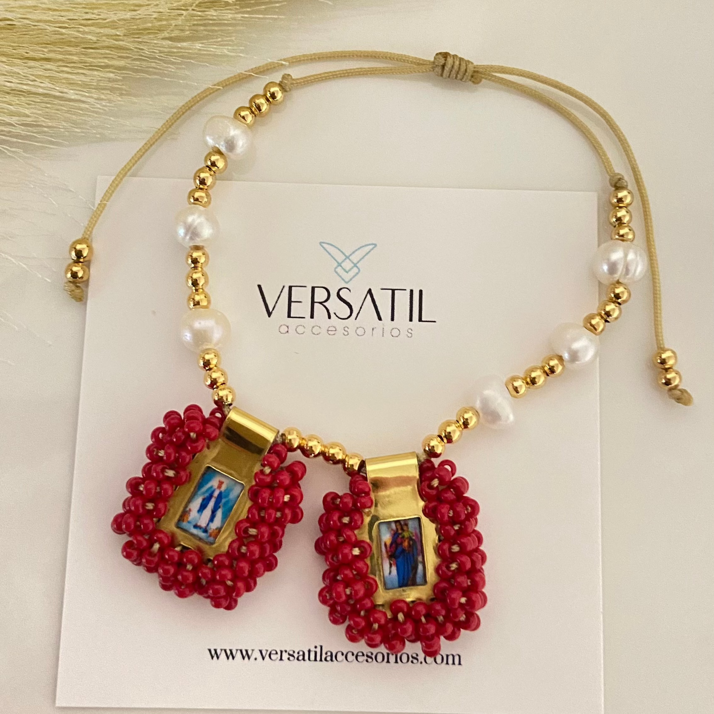 Pulsera Perlas X-Escapulario 