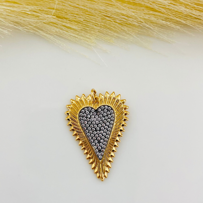 Roxy Heart Charm