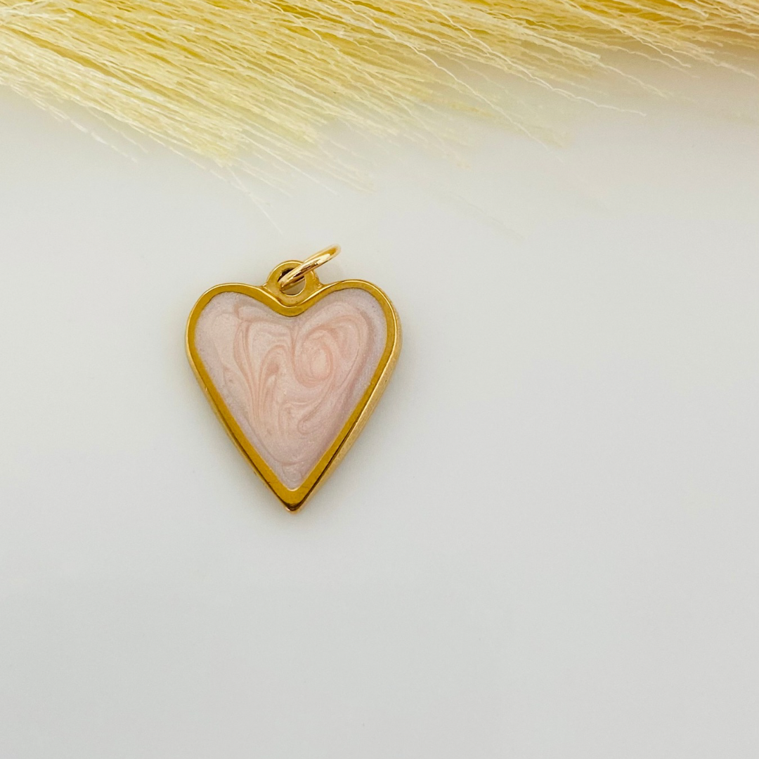 Pink Heart Charm