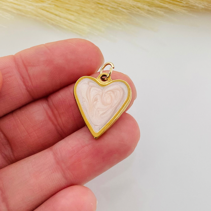 Pink Heart Charm