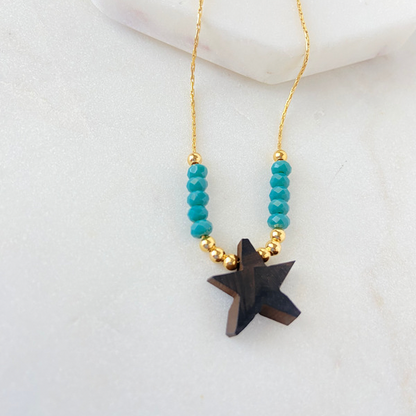 Azabache Star Necklace